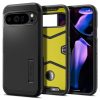 Google Pixel 9 Pro XL izturīgs bruņu aizsargvāciņš — melns