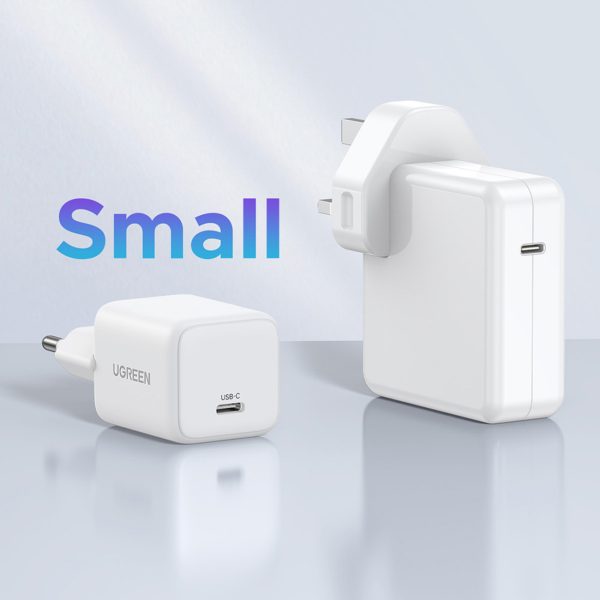 1030161-5-ladowarka-sieciowa-x512-gan-usb-c-20w-biala-ugreen-hurtownia-dropshipping.jpg X512 GaN USB-C 20W sienas lādētājs - balts