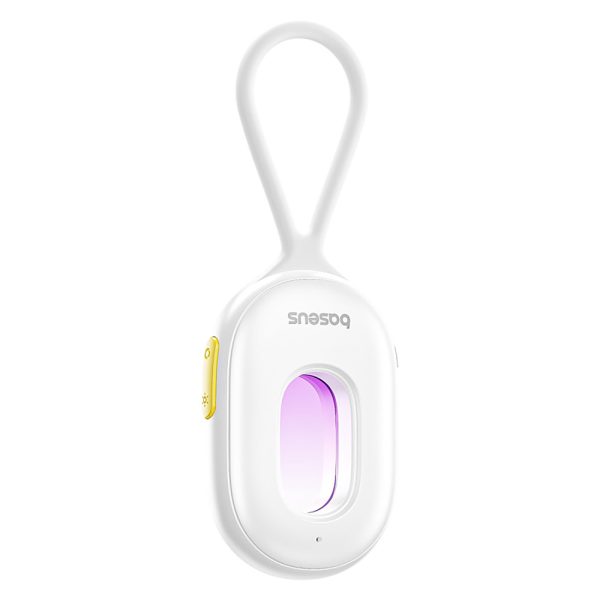 Slēptās kameras detektors ar trauksmi, mini lukturītis, USB-A - USB-C kabelis - balts