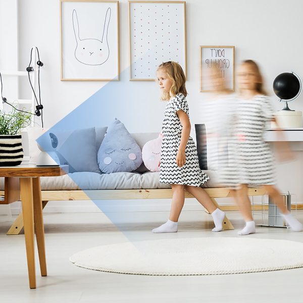 Security P1 iekštelpu kamera ar MicroSD Wi-Fi 3K novērošanu - balta