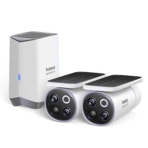 1030190-1-zestaw-do-monitoringu-zewnetrzny-solarny-2-kamery-baseus-hurtownia-dropshipping.jpg Saules enerģijas āra novērošanas komplekts ar 2 3K kamerām, 8x 16 GB - balts