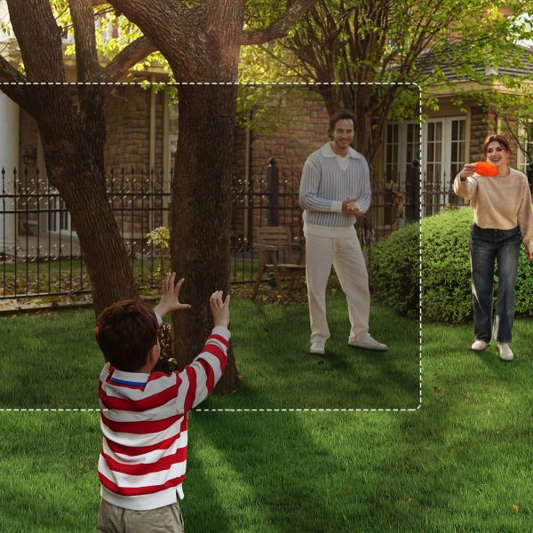 Āra novērošanas komplekts ar 2 2K kamerām un 16 GB Wi-Fi - balts