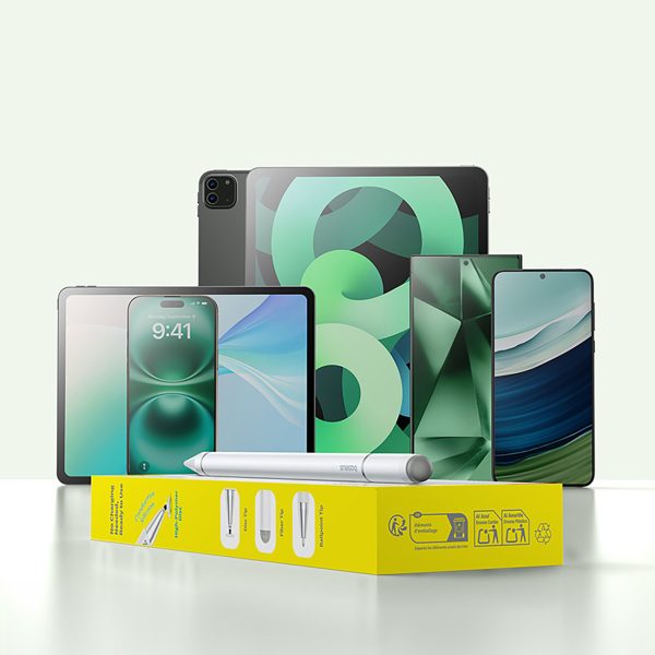 Smooth Writing III 3-in-1 pasīvais irbulis, magnētiskā versija - balts