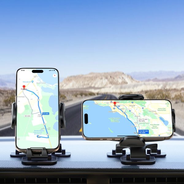 Automašīnas turētājs 4,7–7 collu telefonam, skava ar trim kājiņām