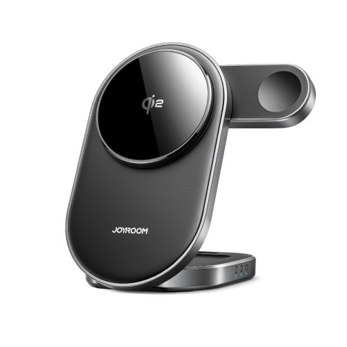 1030224-1-ladowarka-indukcyjna-bezprzewodowa-3w1-do-telefonu-joyroom-hurtownia-dropshipping.jpg 3-in-1 bezvadu induktīvais lādētājs tālrunim, pulkstenim, austiņām, Qi 15W - melns