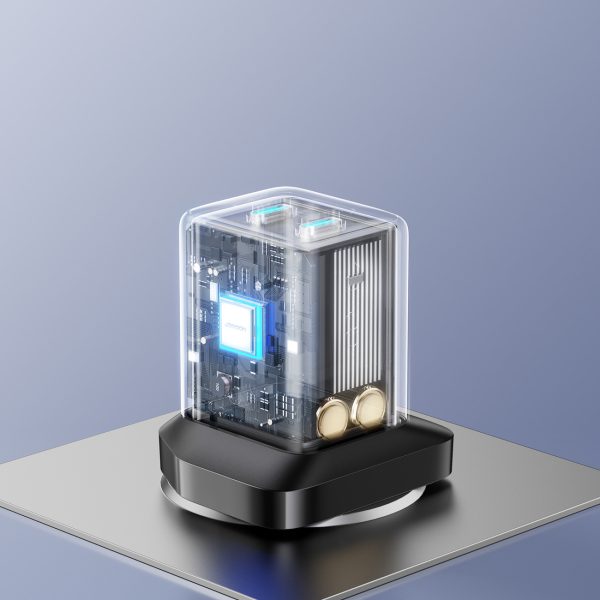 45 W Lielbritānijas USB-C sienas lādētājs — melns