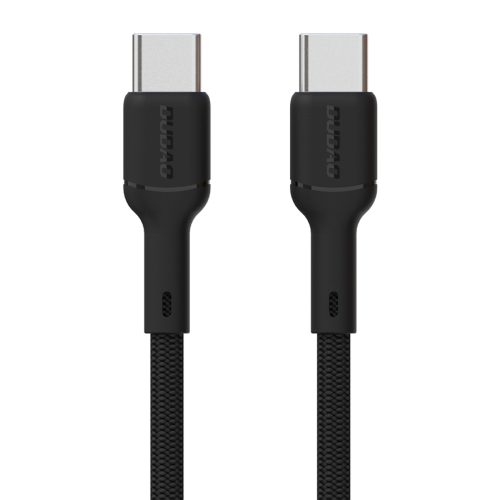 1030252-1-kabel-przewod-usb-c-65w-1m-czarny-dudao-hurtownia-dropshipping.jpg USB-C 65W 1m kabelis - melns