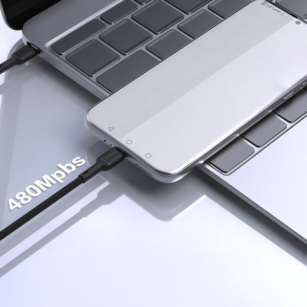 1030252-5-kabel-przewod-usb-c-65w-1m-czarny-dudao-hurtownia-dropshipping.jpg USB-C 65W 1m kabelis - melns