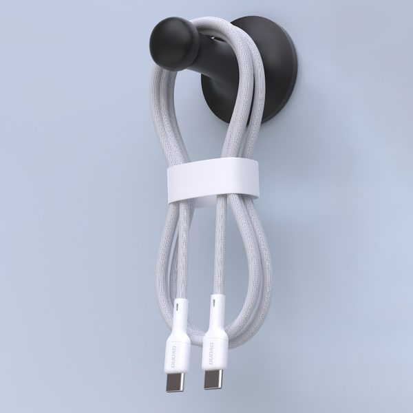 1030253-3-kabel-przewod-usb-c-65w-2m-bialy-dudao-hurtownia-dropshipping.jpg USB-C 65W 2m kabelis - balts