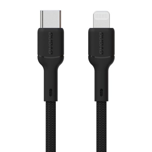1030255-1-kabel-przewod-usb-c-iphone-lightning-30w-1m-dudao-hurtownia-dropshipping.jpg USB-C - iPhone Lightning 30W 1m kabelis - melns