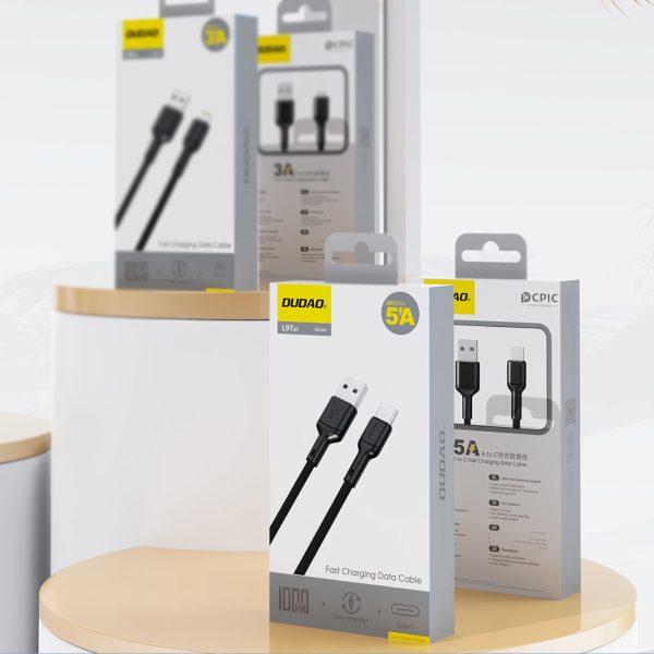 1030260-5-kabel-przewod-usb-a-usb-c-5a-1m-czarny-dudao-hurtownia-dropshipping.jpg USB-A - USB-C 5A 1 m kabelis - melns