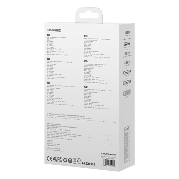 1030274-7-8w1-hub-adapter-hdmi-displayport-vga-usb-a-usb-c-baseus-hurtownia-dropshipping.jpg 8in1 centrmezgla adapteris HDMI DisplayPort VGA USB-A USB-C - pelēks