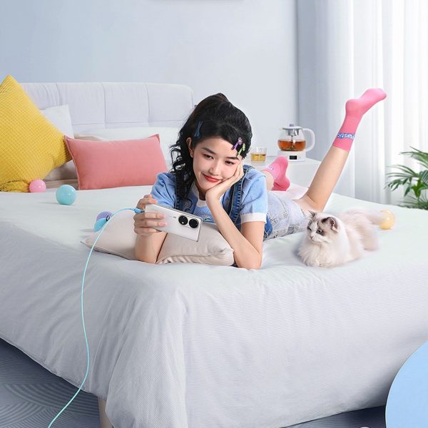 Explorer kabelis ar temperatūras sensoru USB-C 100W 1m - zils