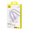 Pudding USB-C 100W 2m kabelis - violets