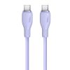 Pudding USB-C 100W 2m kabelis - violets