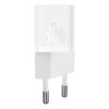 GaN5 USB-C 30W mini sienas lādētājs - balts