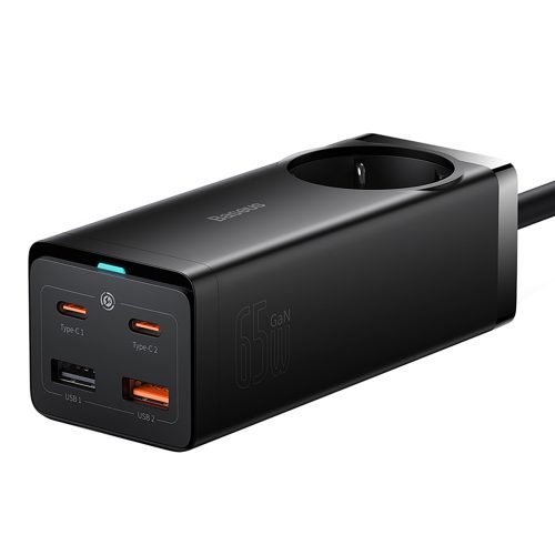 1030294-1-stacja-ladujaca-przedluzacz-gan3-usb-c-usb-a-gniaz-baseus-hurtownia-dropshipping.jpg GaN3 USB-C USB-A pagarinātāja uzlādes stacija ar ES ligzdu un USB-C kabeli 100W 1m
