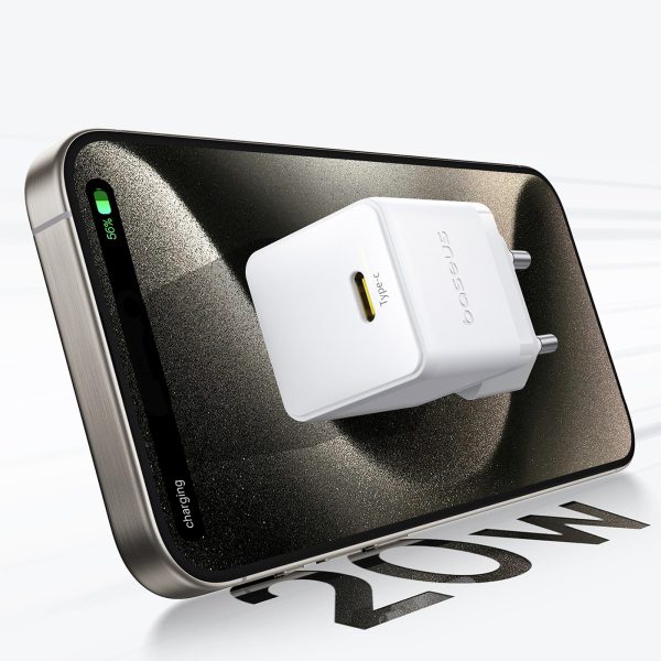 Palm 20W USB-C sienas lādētājs - balts