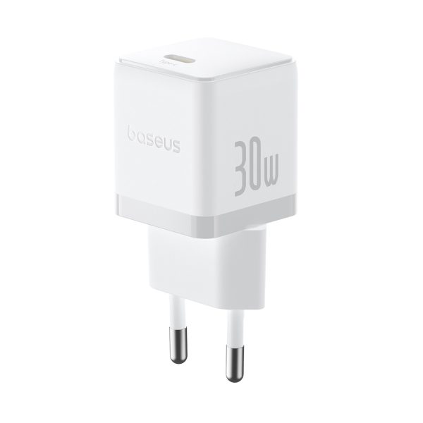 Palm 30W USB-C sienas lādētājs - balts
