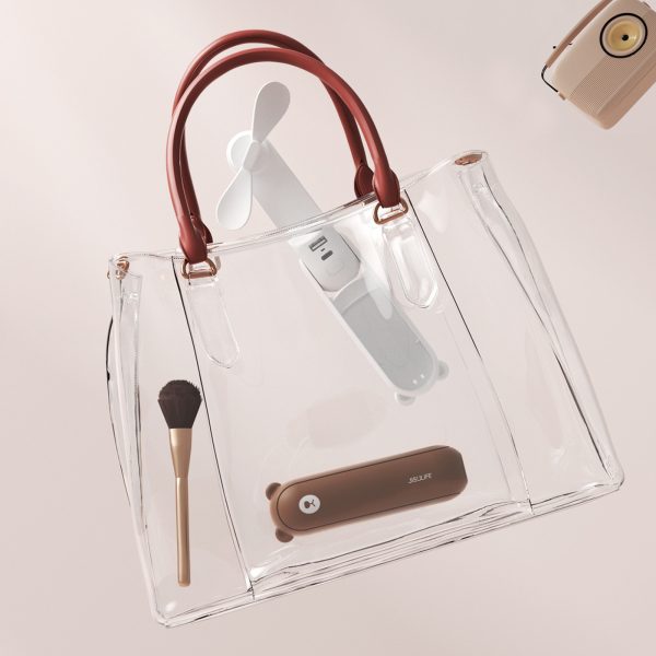 1030310-10-mini-wentylator-wiatrak-przenosny-z-funkcja-powerb-jisulife-hurtownia-dropshipping.jpg Mini portatīvais ventilators ar lādētāja funkciju un lukturīti USB-A USB-C 2000mAh - brūns