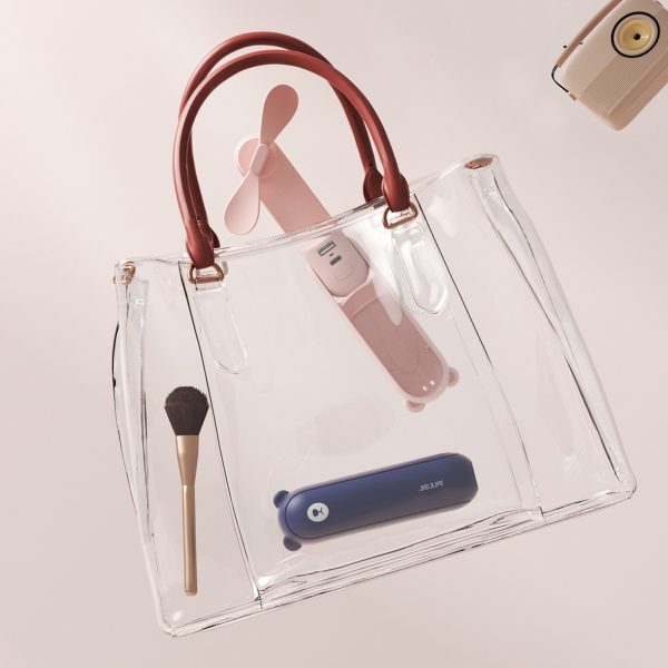 1030312-3-mini-wentylator-wiatrak-przenosny-z-funkcja-powerb-jisulife-hurtownia-dropshipping.jpg Mini portatīvais ventilators ar lādētāja funkciju un lukturīti USB-A USB-C 2000mAh - zils