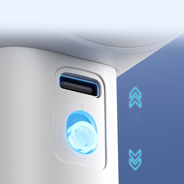 Mini portatīvais ventilators - 3600mAh - balts