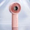 Mini rokas ventilators USB-C 5000mAh - rozā