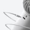 Mini rokas ventilators USB-C 5000mAh - pelēks
