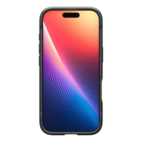 iPhone 17 Rugged Armor MagSafe aizsargvāciņš — matēti melns