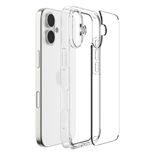 iPhone 17 Ultra Hybrid aizmugurējais vāciņš - caurspīdīgs