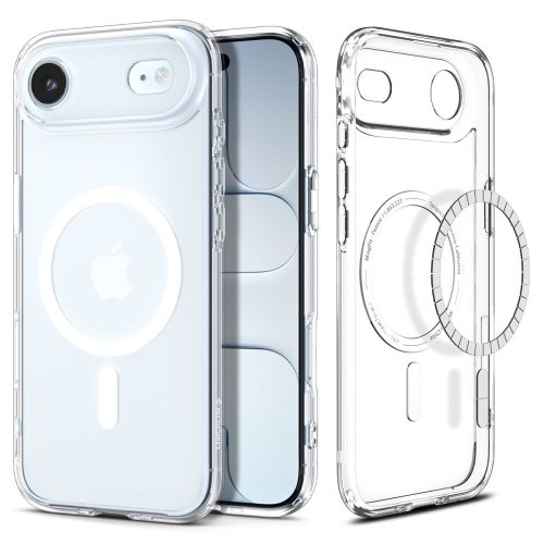 1030373-1-etui-ochronne-case-na-iphone-17-air-ultra-hybrid-spigen-hurtownia-dropshipping.jpg iPhone 17 Air Ultra Hybrid MagSafe aizsargvāciņš — caurspīdīgs un balts