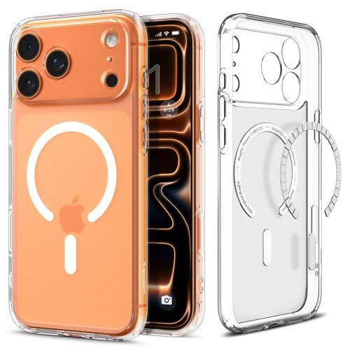 1030382-1-etui-case-ochronny-na-iphone-17-pro-ultra-hybrid-spigen-hurtownia-dropshipping.jpg iPhone 17 Pro Ultra Hybrid MagSafe aizsargvāciņš — balts