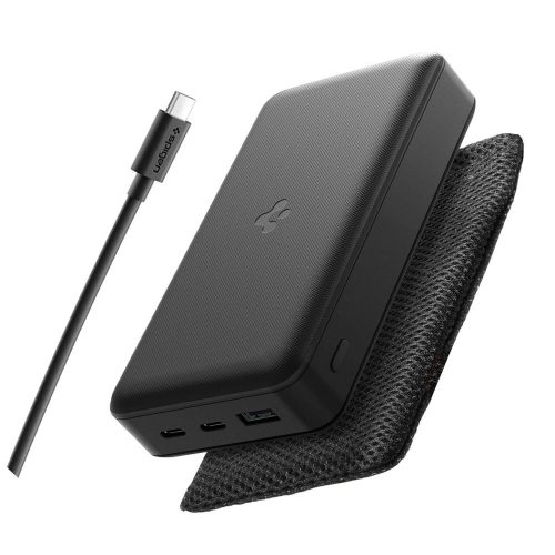 1030385-1-powerbank-30000mah-30w-usb-a-usb-c-czarny-spigen-hurtownia-dropshipping.jpg Powerbank 30000mAh 30W USB-A USB-C - melns