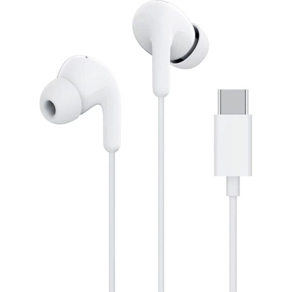 Xiaomi BHR8931GL USB-C vadu austiņas ar tālvadības pulti - baltas