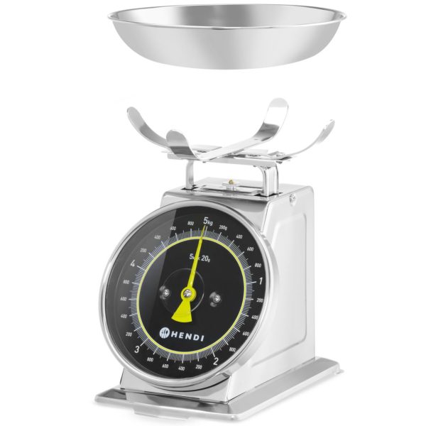 580042-2-hendi-waga-kuchenna-analogowa-5-kg-hurtownia-dropshipping.jpg Analogie virtuves svari ar 5 kg tērauda svēršanas pannu