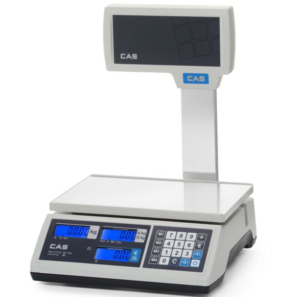 Komerciālie aprēķinu svari ar atļautu lietošanu tirdzniecībai, strēli līdz 15 kg, 290x209 mm