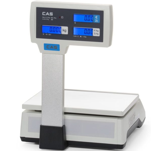 Komerciālie aprēķinu svari ar atļautu lietošanu tirdzniecībai, strēli līdz 15 kg, 290x209 mm