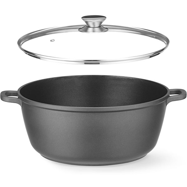 611029-2-hendi-garnek-z-pokrywka-nieprzywierajacy-7-l-hurtownia-dropshipping.jpg Katls ar vāku un nepiedegošu pārklājumu 7 l 367x290x122 mm