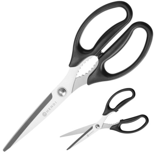 Virtuves šķēres ar uzgriežņa malu 252 mm