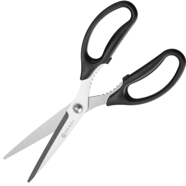 Virtuves šķēres ar uzgriežņa malu 252 mm