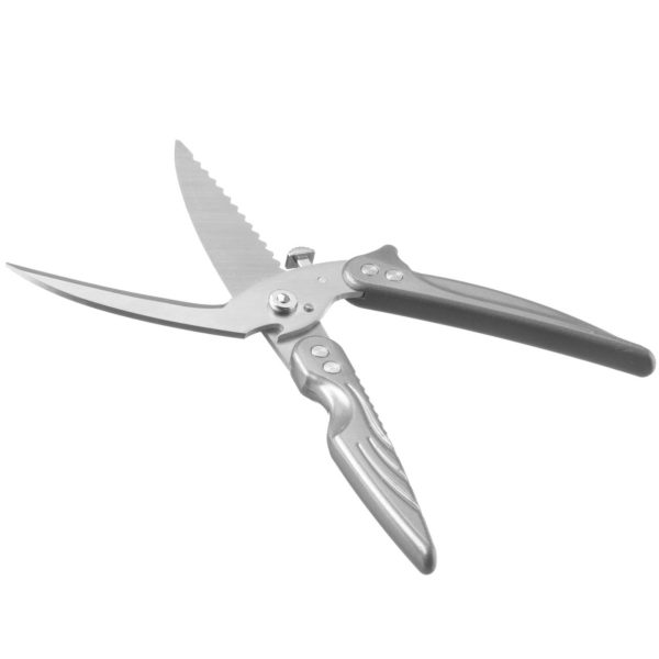 Gaļas un mājputnu šķēres, izvelkamas, garums 256 mm