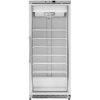 Saldētavas skapis, stikla saldētava, 7 plaukti, 580 l, 492 W - sudrabkrāsas