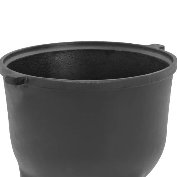 10013020-2.jpg Medību čuguna katls ar vāku virs ugunskura, 4 l