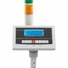 Noliktavas platformas svari ar LCD gaismas signāla kolonnu 150kg / 0.005kg