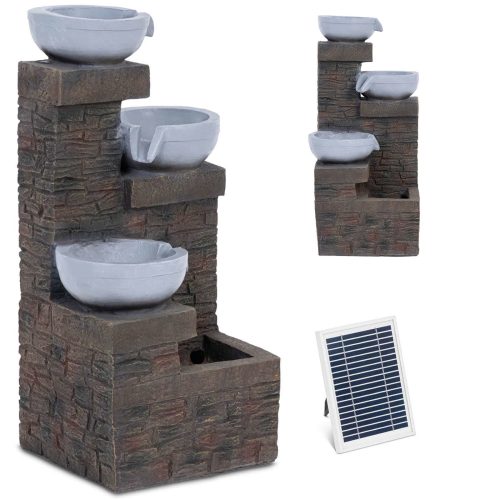 10090521-fontanna-ogrodowa-solarna-z-oswietleniem-led-3-misy-3-w-ean-4062859177599-hurtownia-sklep.jpg Saules dārza strūklaka ar LED apgaismojumu, 3 bļodas, 3 W