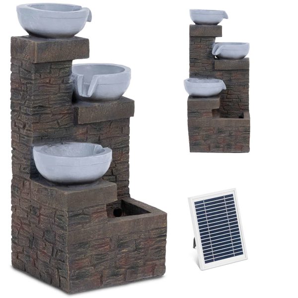 10090521-fontanna-ogrodowa-solarna-z-oswietleniem-led-3-misy-3-w-ean-4062859177599-hurtownia-sklep.jpg Saules dārza strūklaka ar LED apgaismojumu, 3 bļodas, 3 W