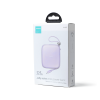 Powerbank 10000mAh Jelly Series 22.5W iPhone Lightning kabelis violets