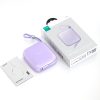Powerbank 10000mAh Jelly Series 22.5W iPhone Lightning kabelis violets