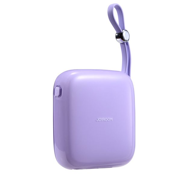 Powerbank 10000mAh Jelly Series 22.5W iPhone Lightning kabelis violets