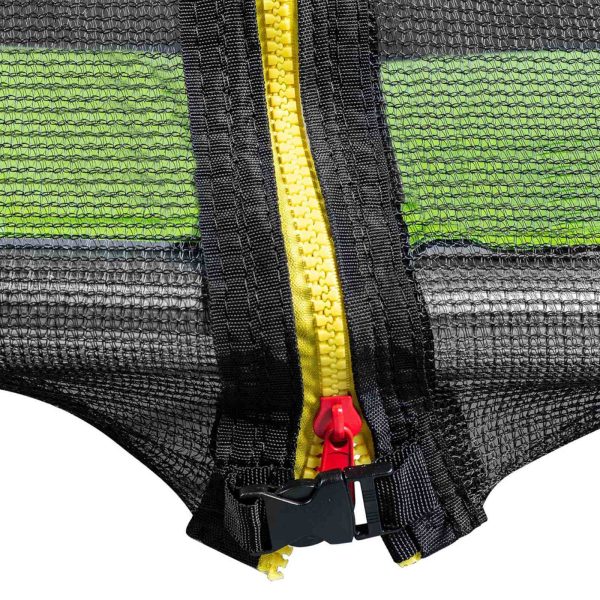 10250510-1.jpg Dārza batuts bērniem un pieaugušajiem ar ārējo tīklu, diametrs 244 cm, līdz 100 kg